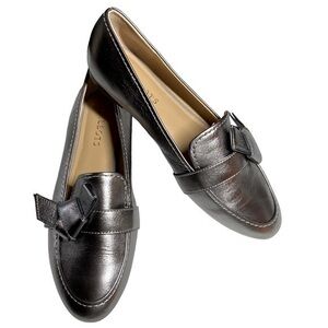 Talbots Gunmetal Slip-on Shoes Size 9.5